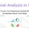 Survival analysis in Stata